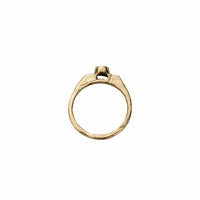 Gold Ruby Promise Ring