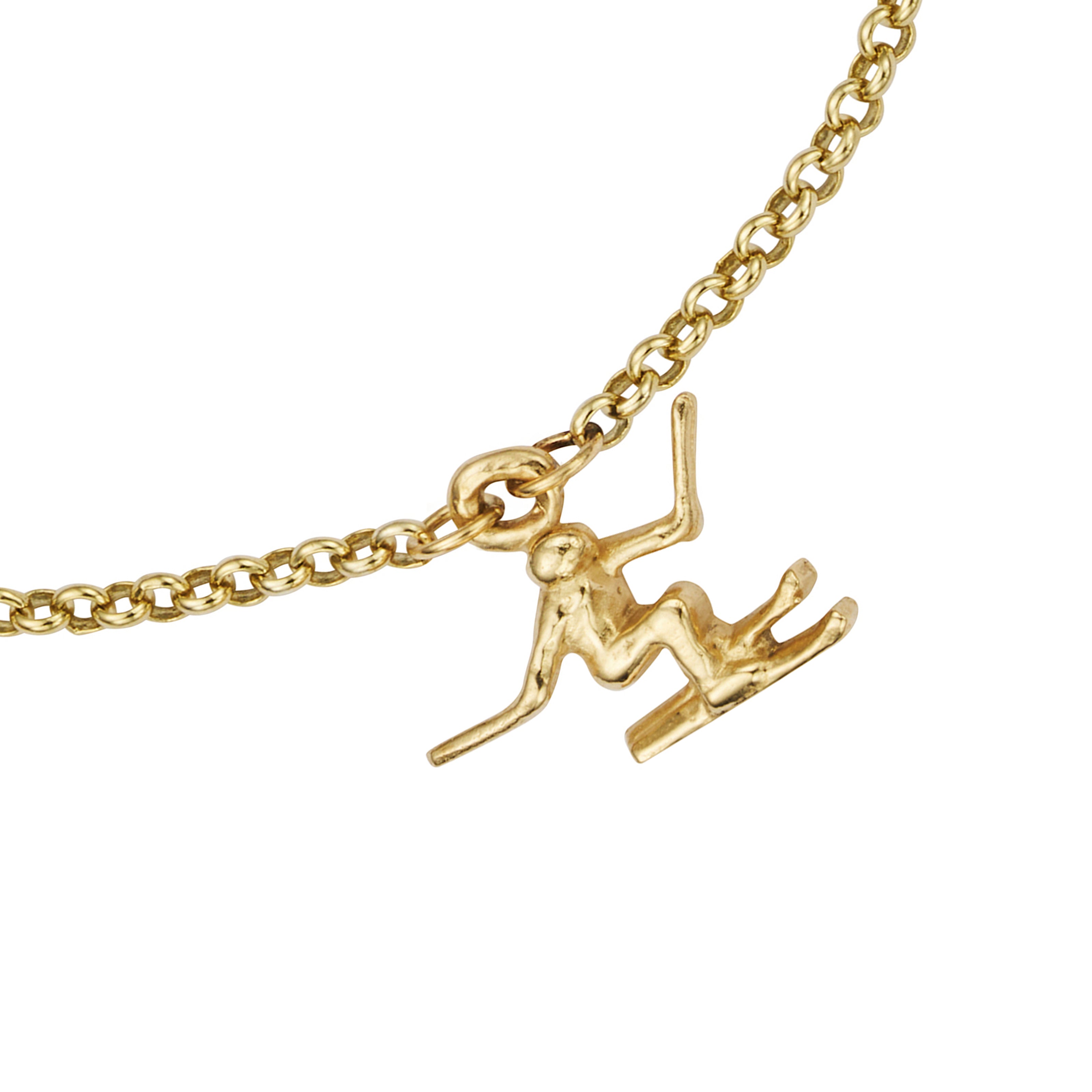 Gold Verbier Charm Bracelet