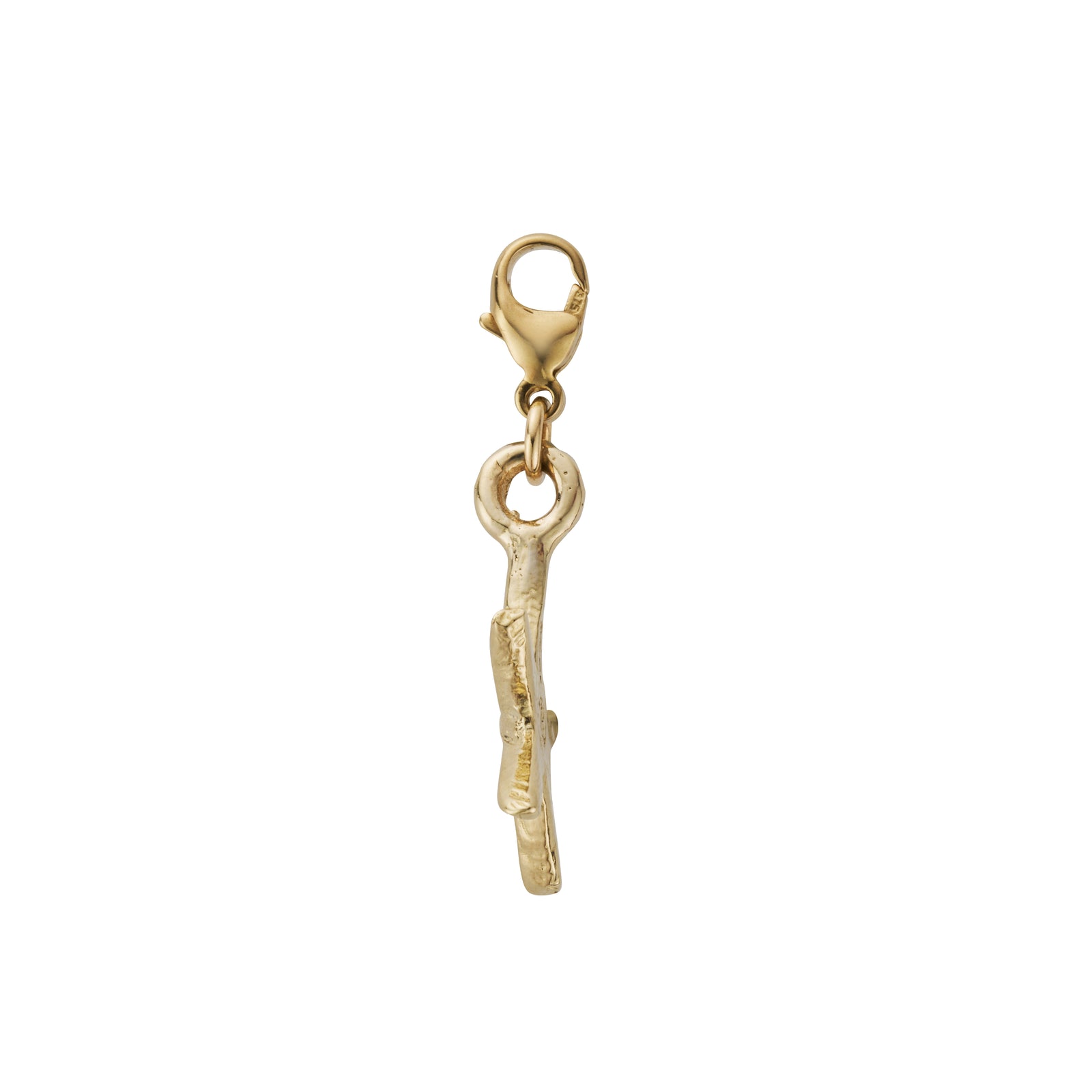Gold Medium Starfish Lobster Charm