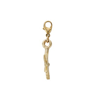 Gold Medium Starfish Lobster Charm