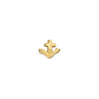 Gold Tiny Anchor Ear Charm