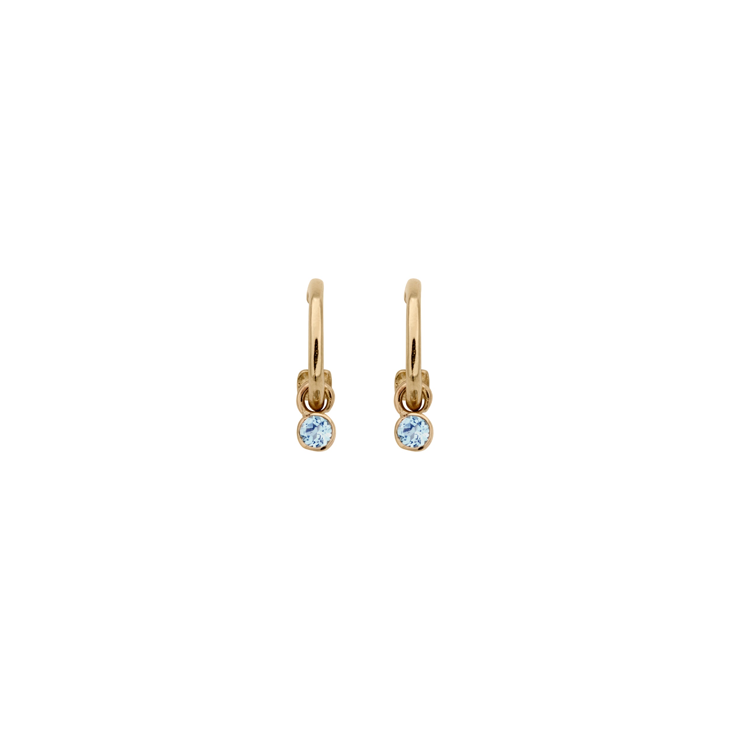 Gold Mini Blue Topaz Gift Set