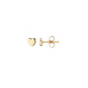 Gold Tiny Sweetheart Ear Stud