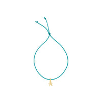 Gold Little Boy Cord Bracelet