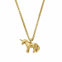 Gold Unicorn Necklace