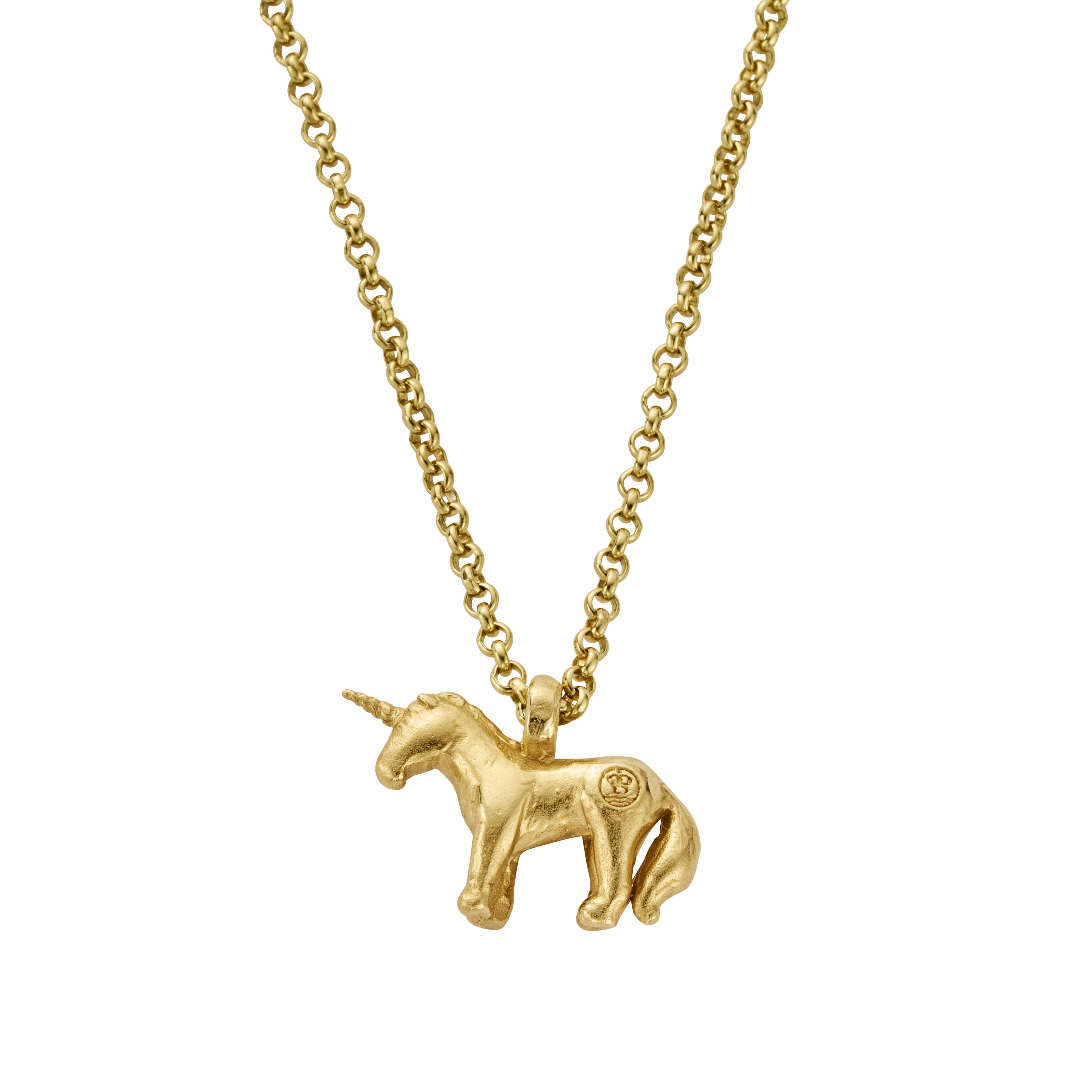 Gold Unicorn Necklace