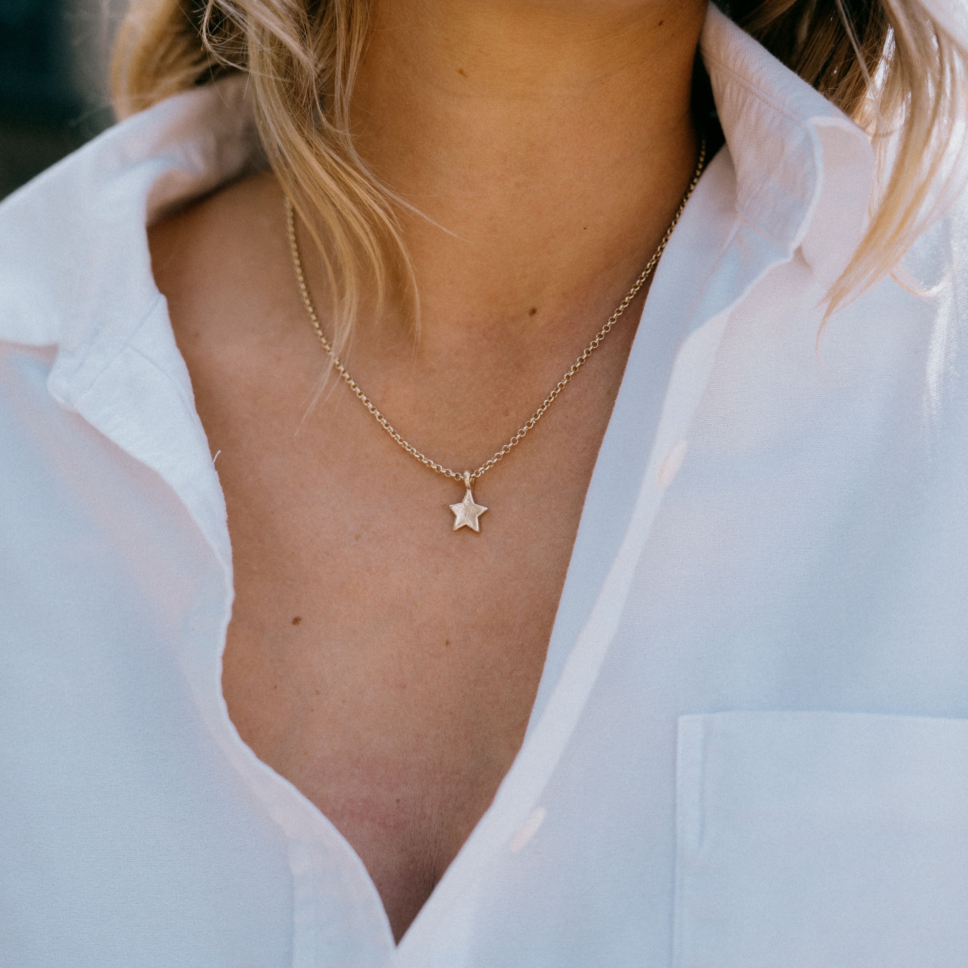 Gold Guiding Star Necklace