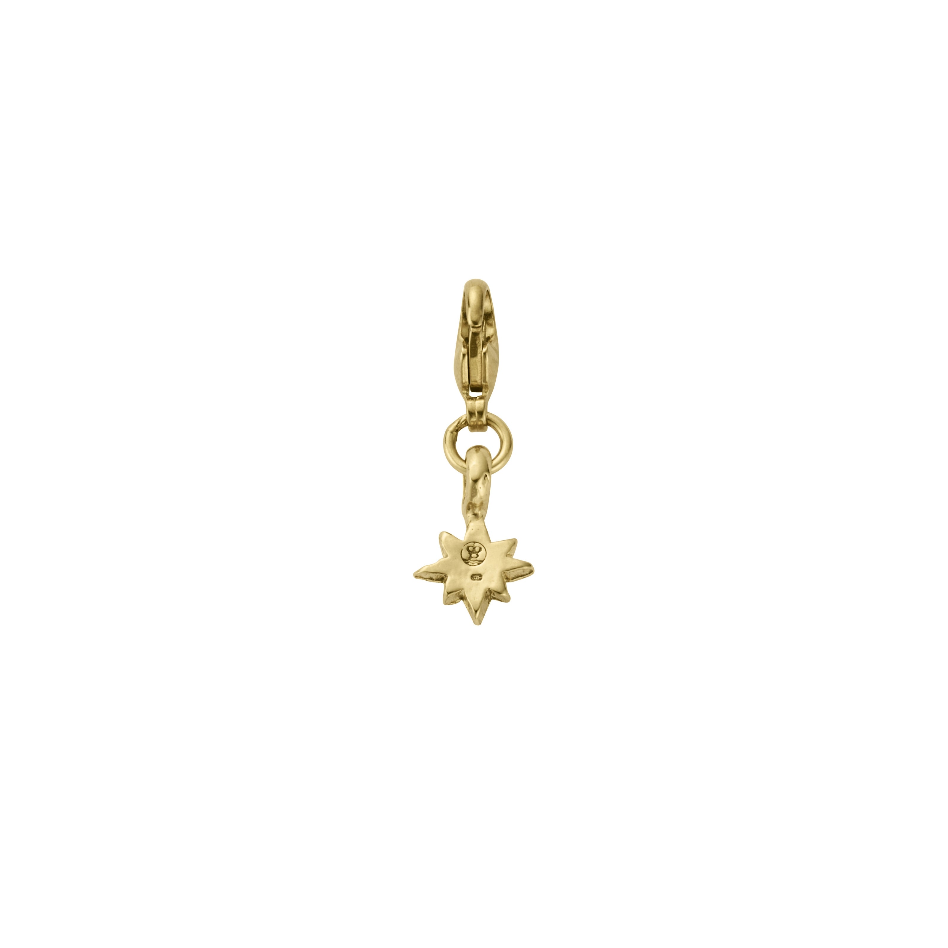 Gold Baby North Star Lobster Charm