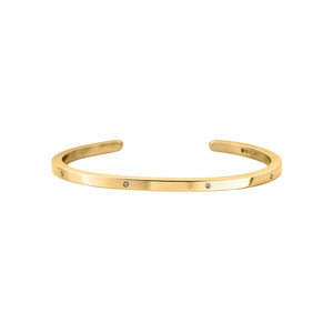 Gold Diamond Luxury Forever Cuff