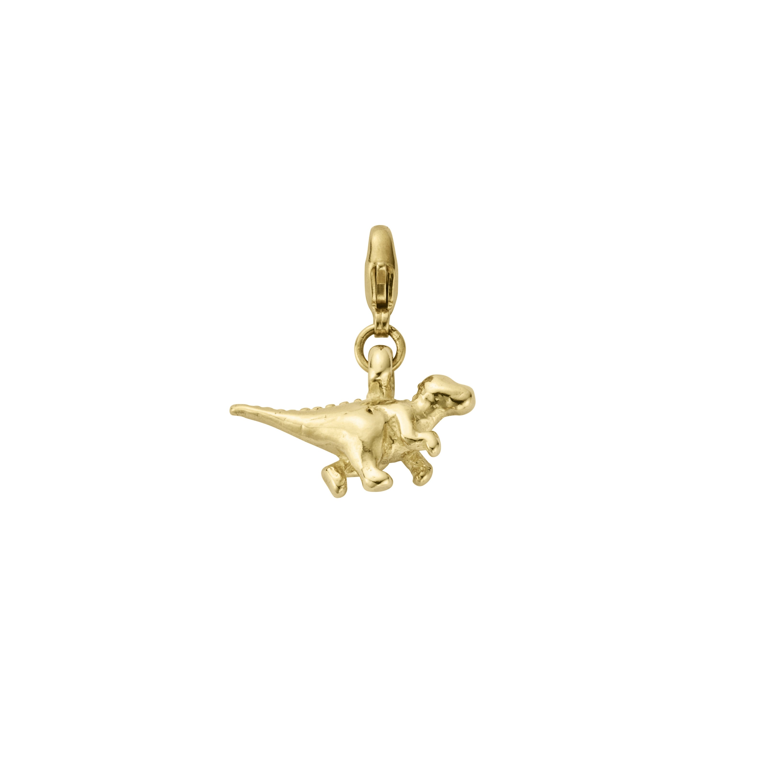 Gold Dinosaur Lobster Charm