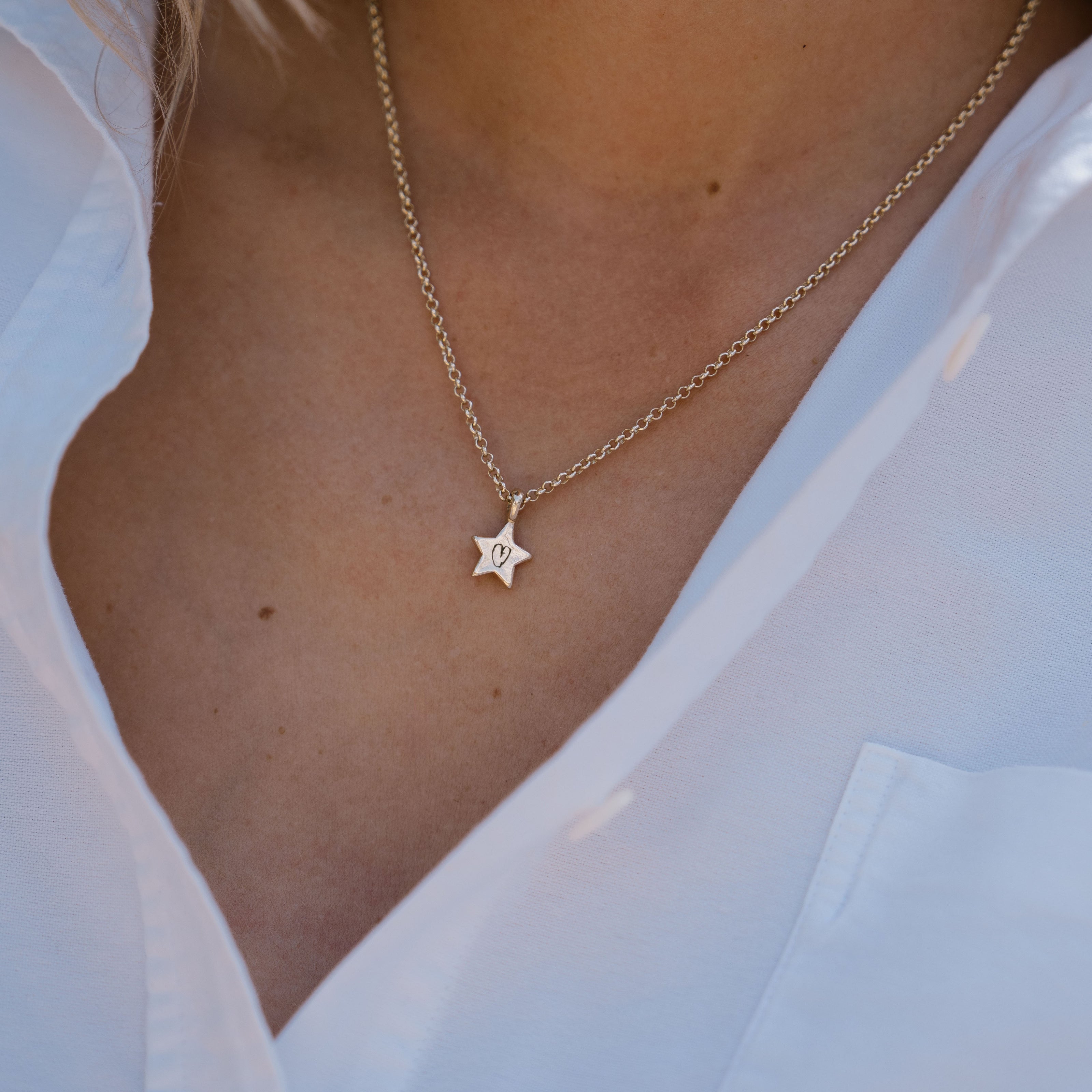 Gold Guiding Star Necklace