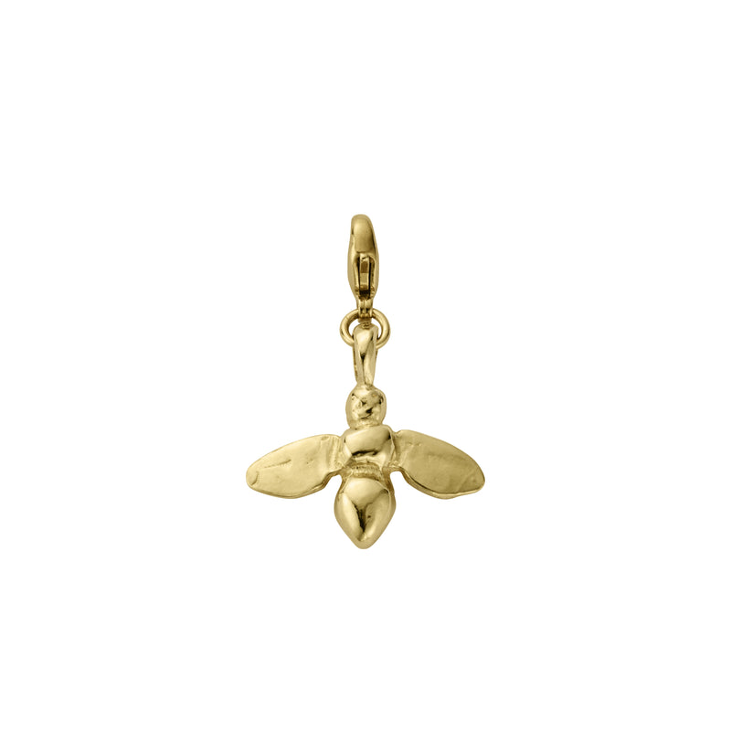 Gold Large Honey Bee Lobster Charm