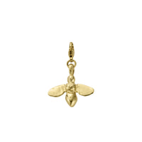 Gold Large Honey Bee Lobster Charm