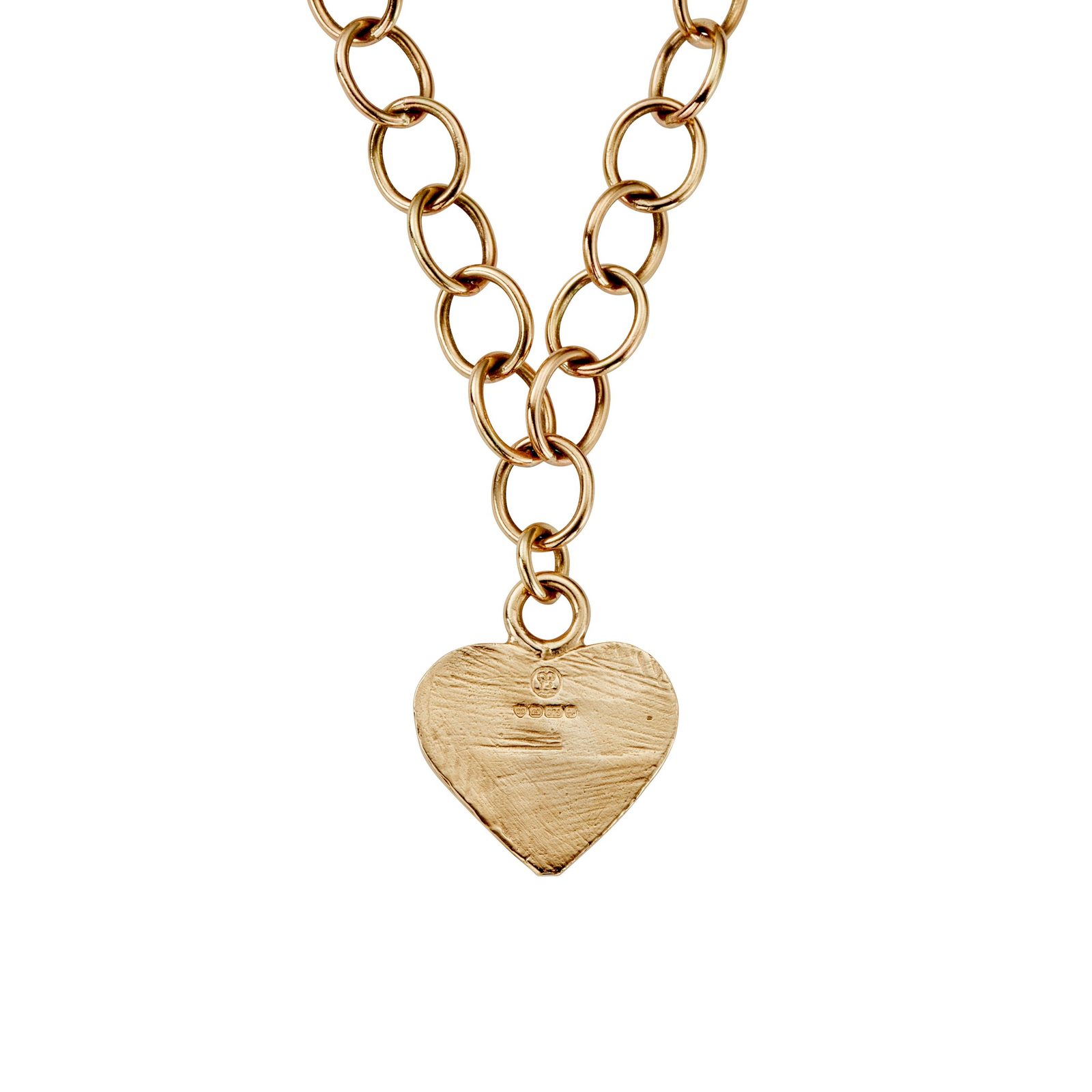 Gold Luxury Keeper's Heart Necklace
