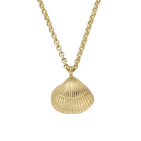 Gold Maxi Shell Necklace
