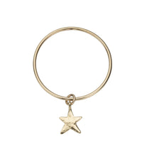 Gold Maxi Star Bangle