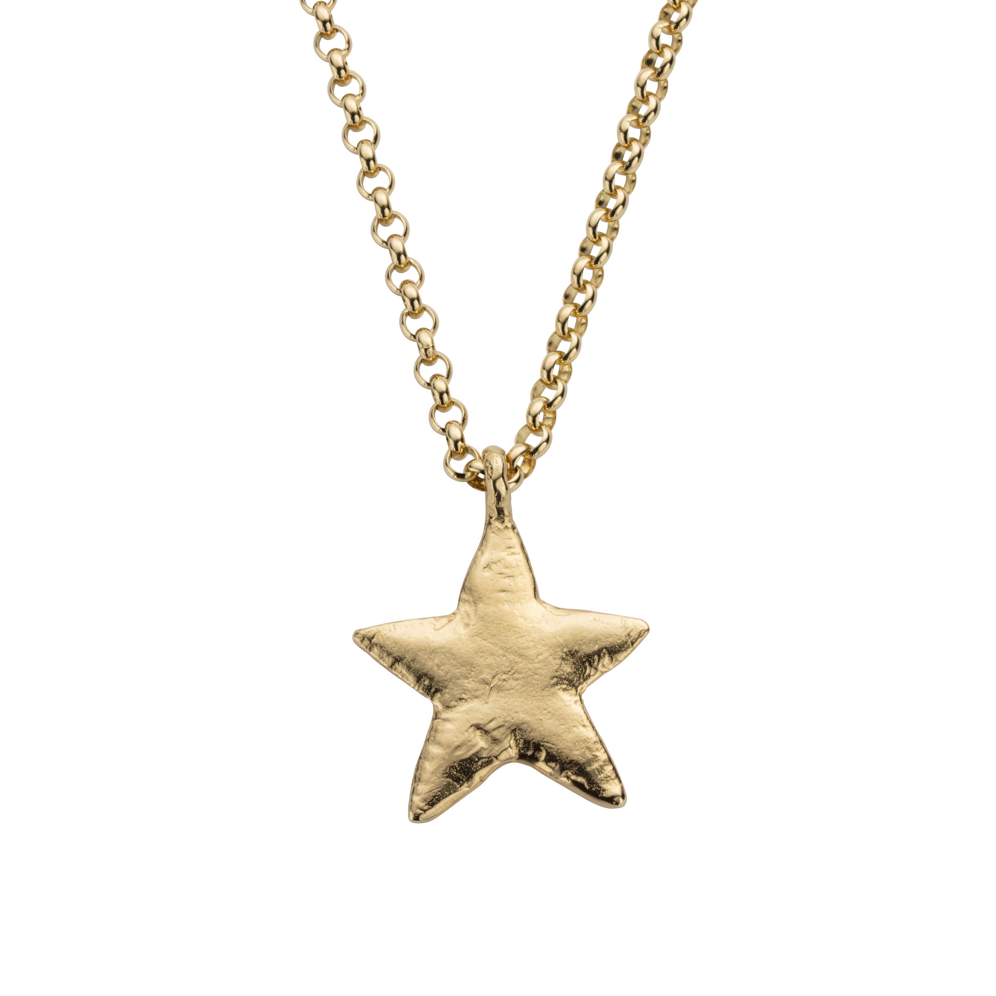 Gold Maxi Star Necklace