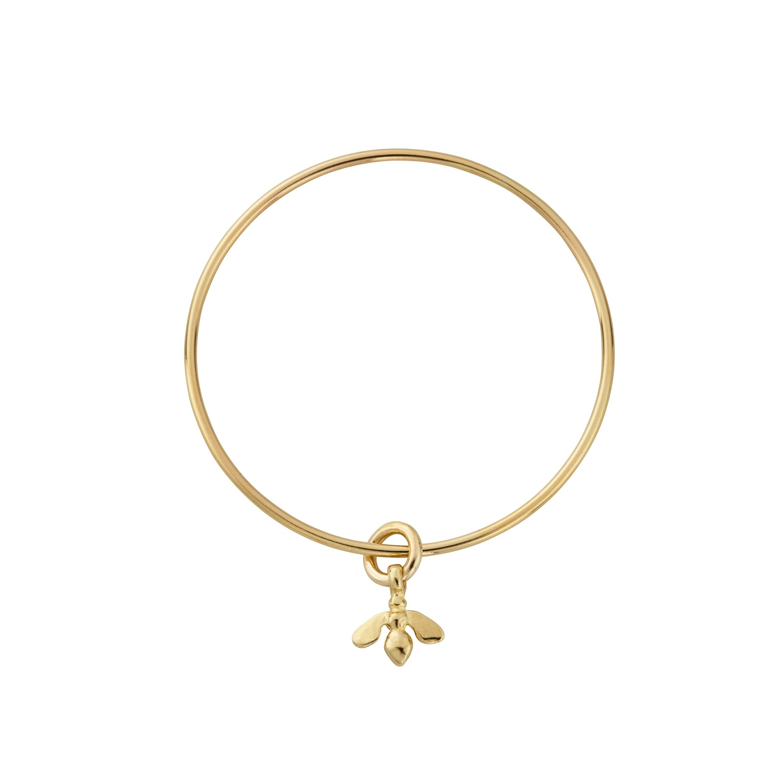 Gold Mini Honey Bee Bangle