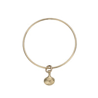 Gold Mini Shell Bangle