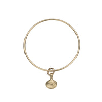 Gold Mini Shell Bangle