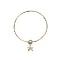 Gold Mini Star Bangle