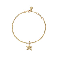 Gold Mini Star Chain Bracelet