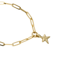 Gold Mini Star Trace Chain Bracelet