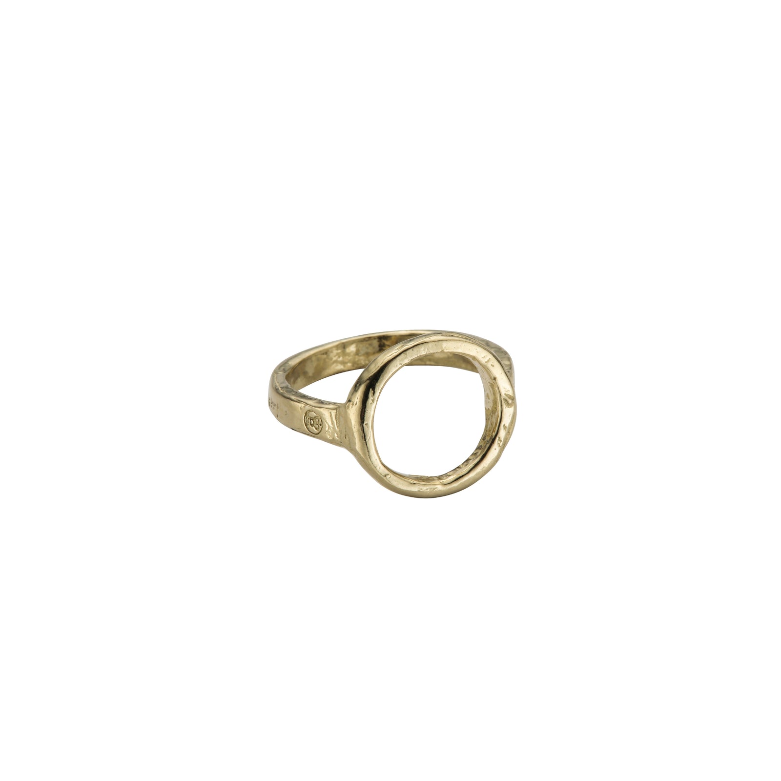 Gold Open Circle Ring