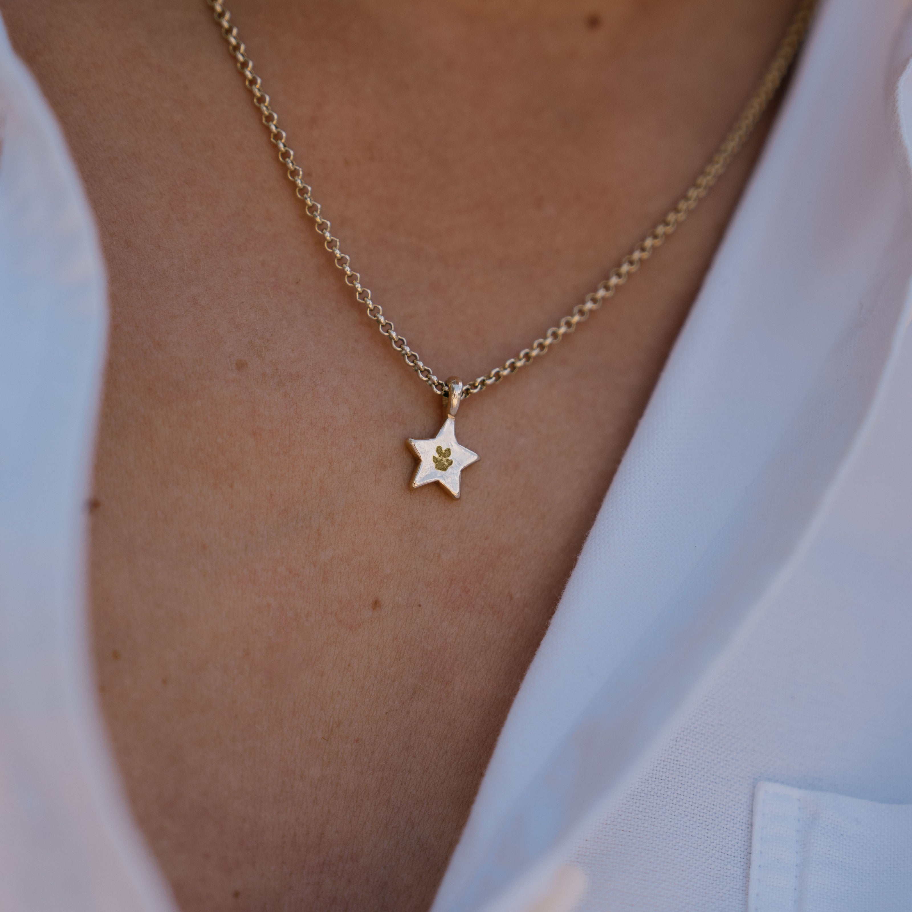 Gold Guiding Star Necklace