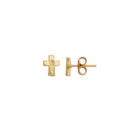 Gold Little Cross Ear Stud