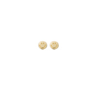 Gold Little Smiley Ear Stud