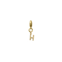 Gold Mini Alphabet Lobster Charm