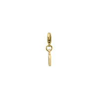 Gold Mini Alphabet Lobster Charm