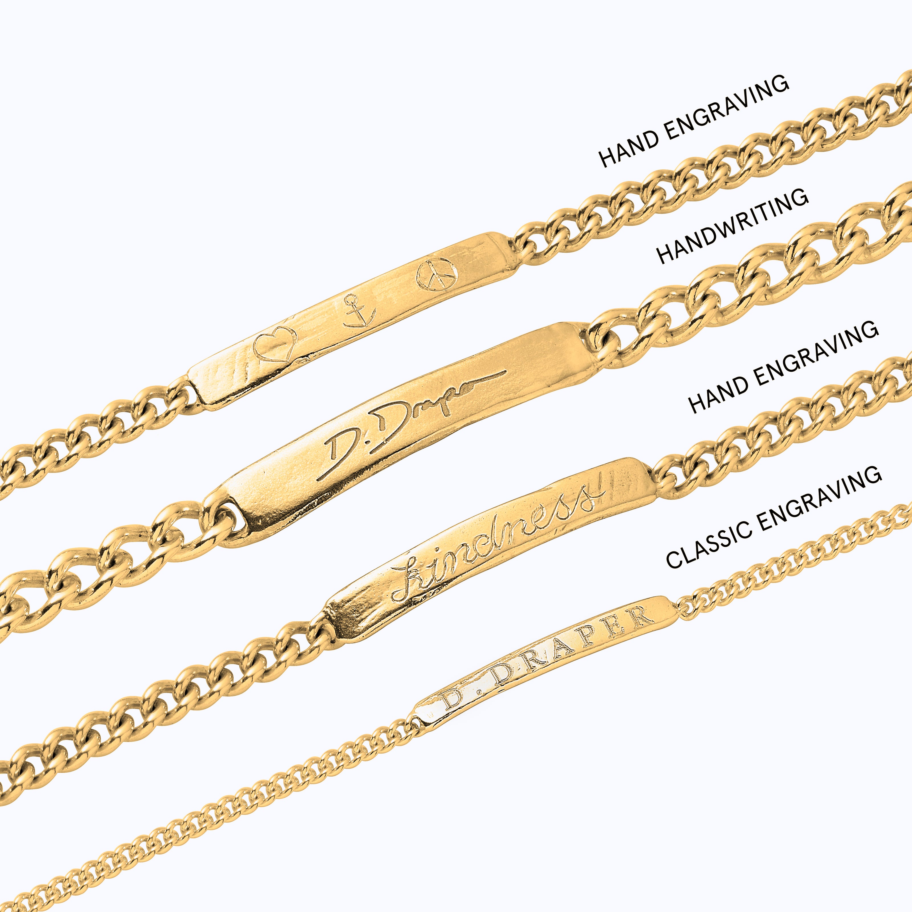 Gold Medium ID Bracelet