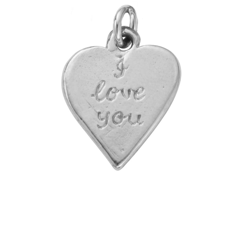 Silver Love Token Charms