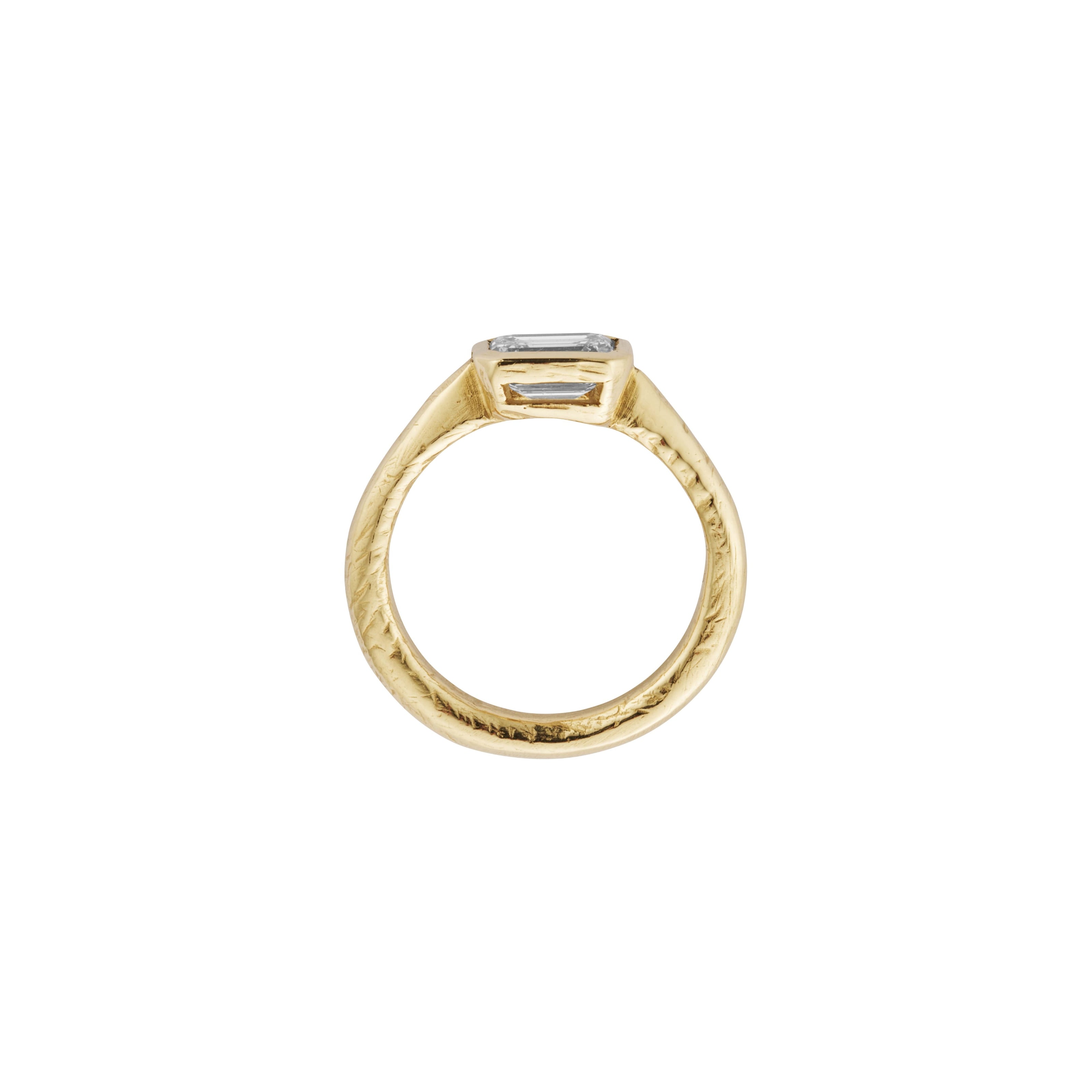 IMOGEN Gold Lab Grown Diamond Ring