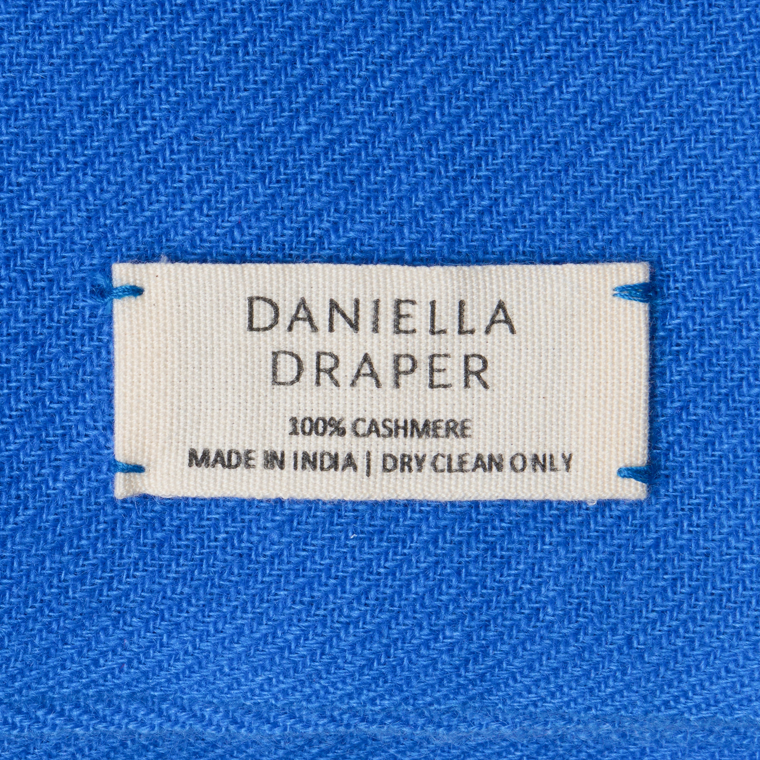 DD Indigo Cashmere Scarf