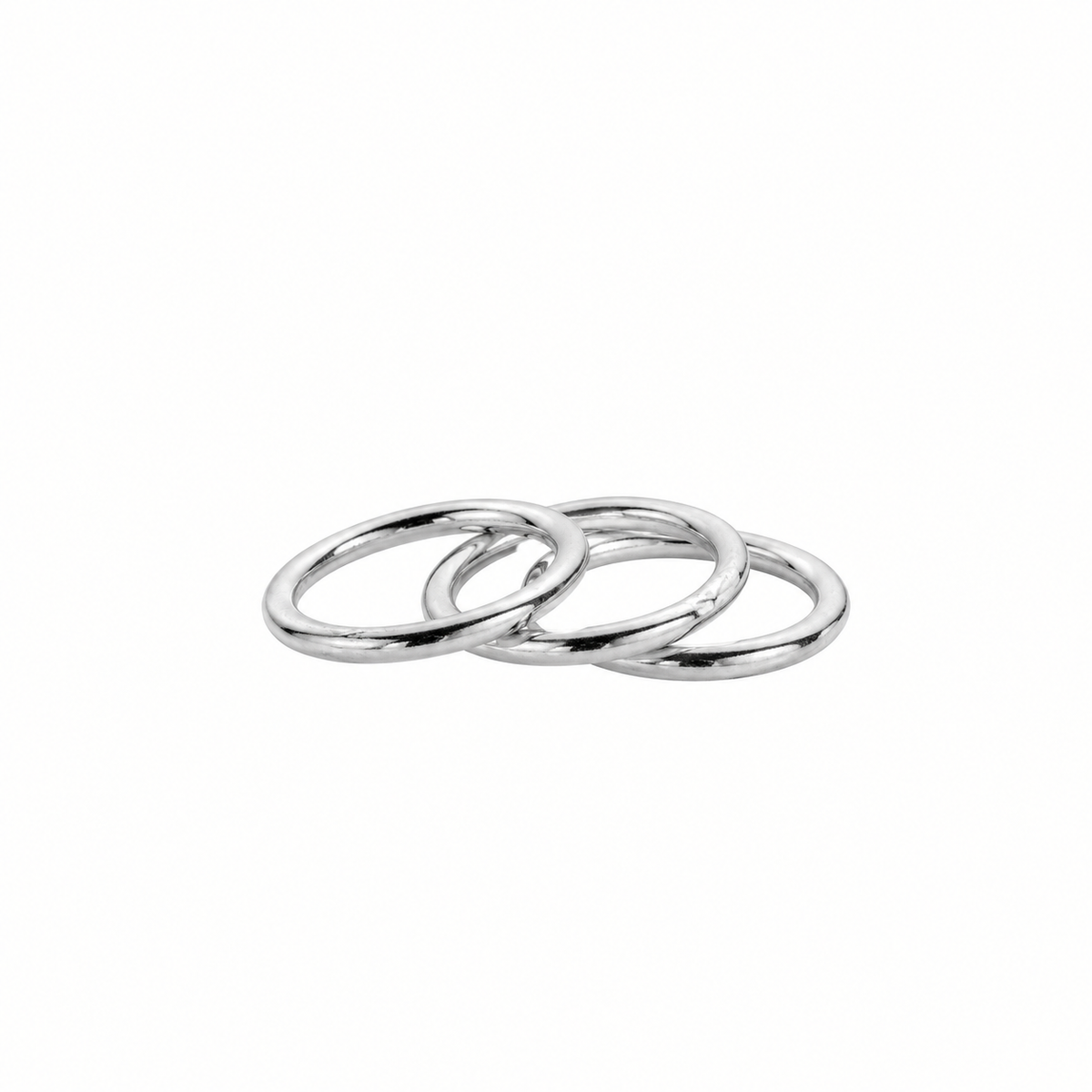 Silver 2.5mm Stack Ring Party