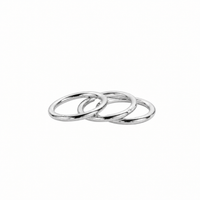 Silver 2.5mm Stack Ring Party