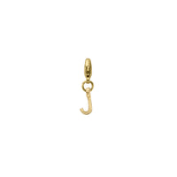 Gold Mini Alphabet Lobster Charm