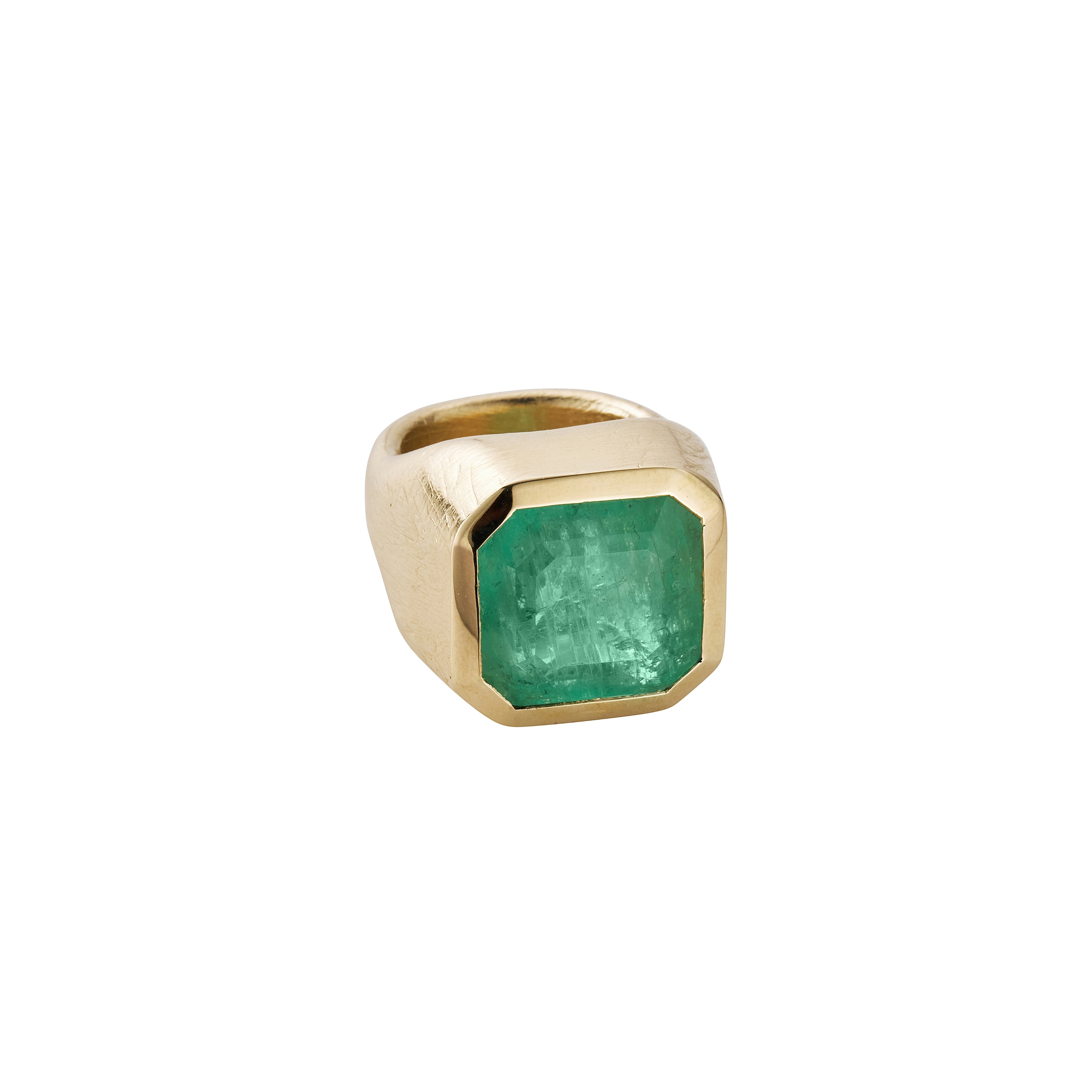 KANA Gold Emerald Ring