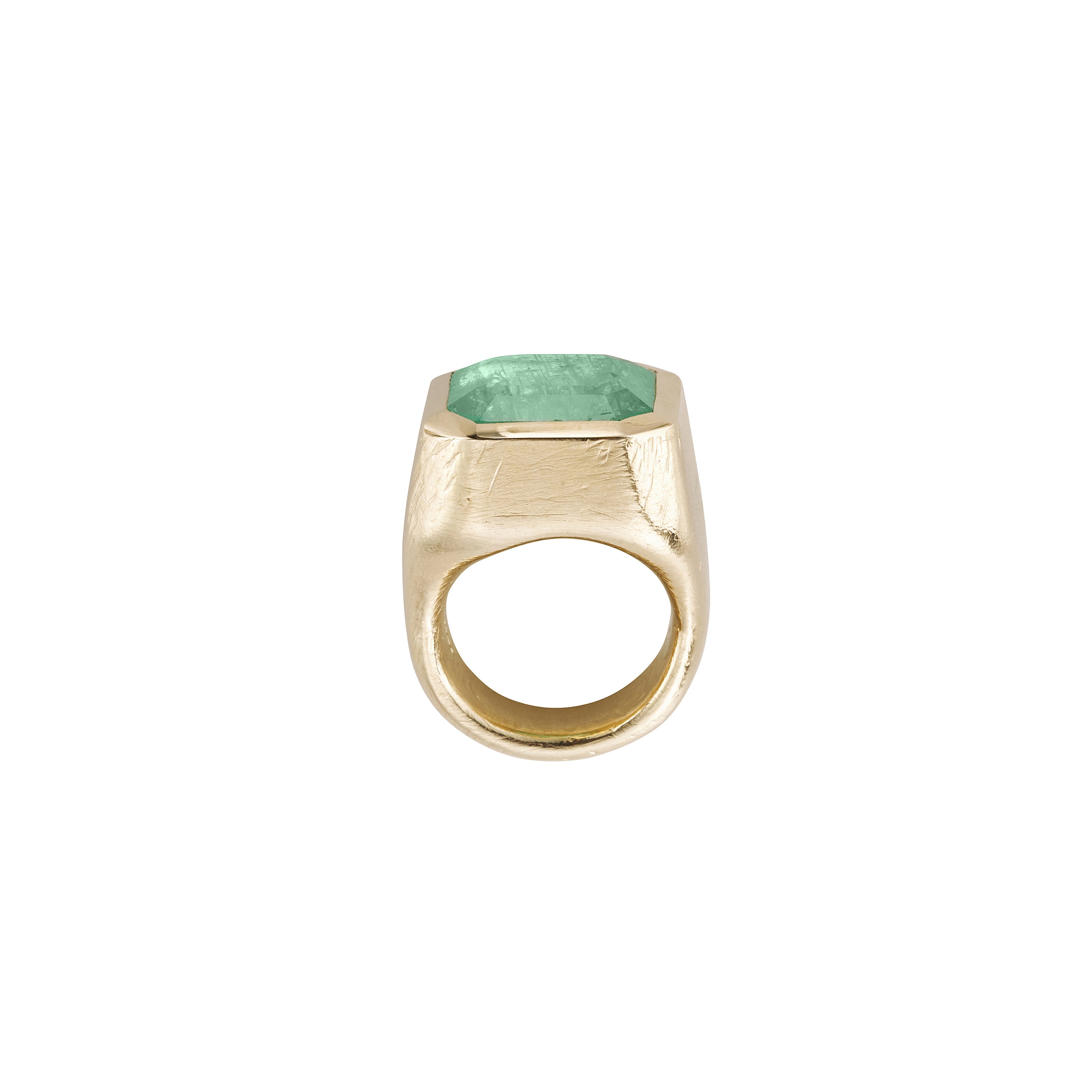 KANA Gold Emerald Ring