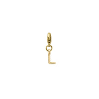 Gold Mini Alphabet Lobster Charm