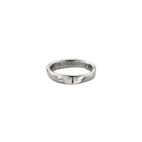 Ladies' 9ct White Gold Midi Posey Ring