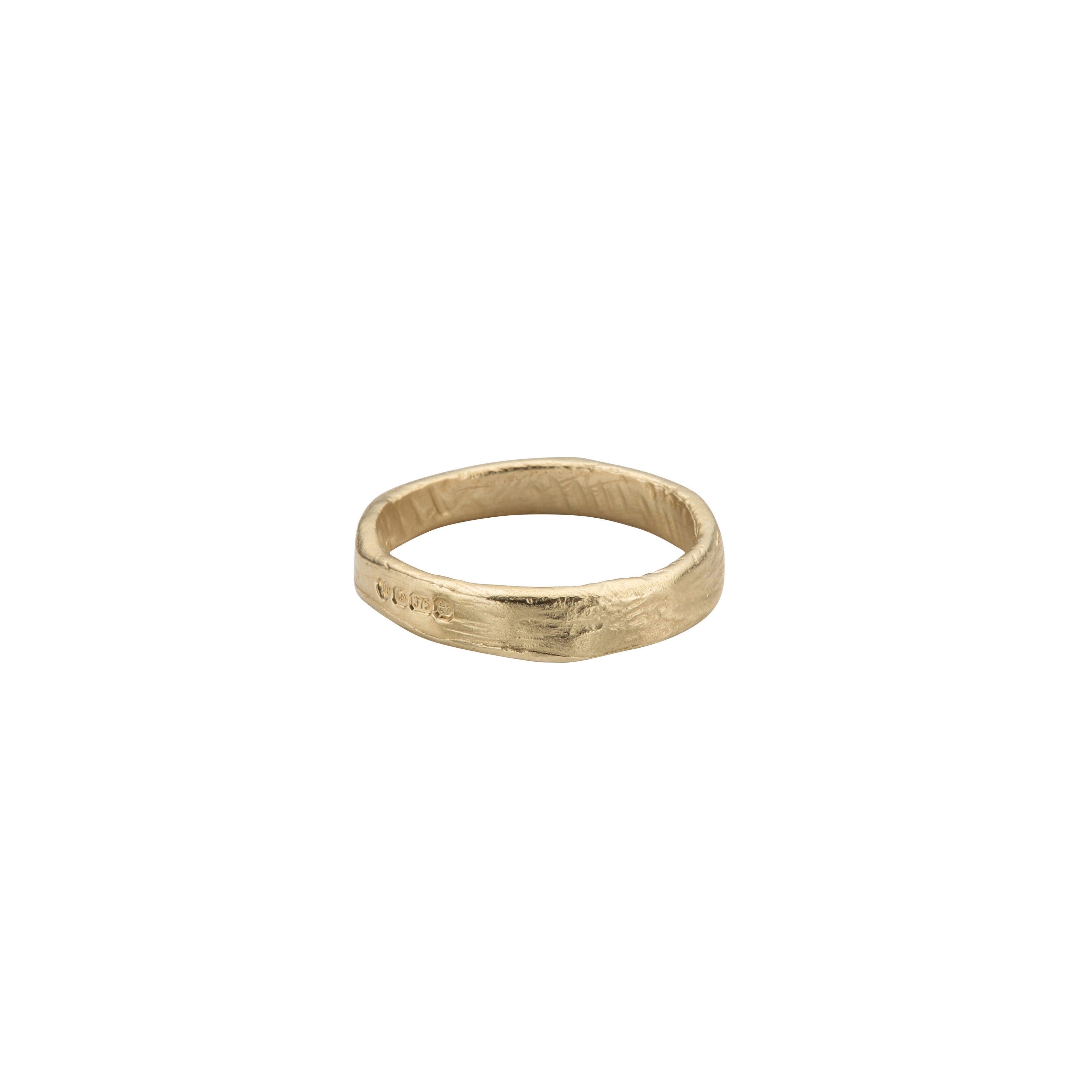 Ladies' 9ct Gold Midi Posey Ring