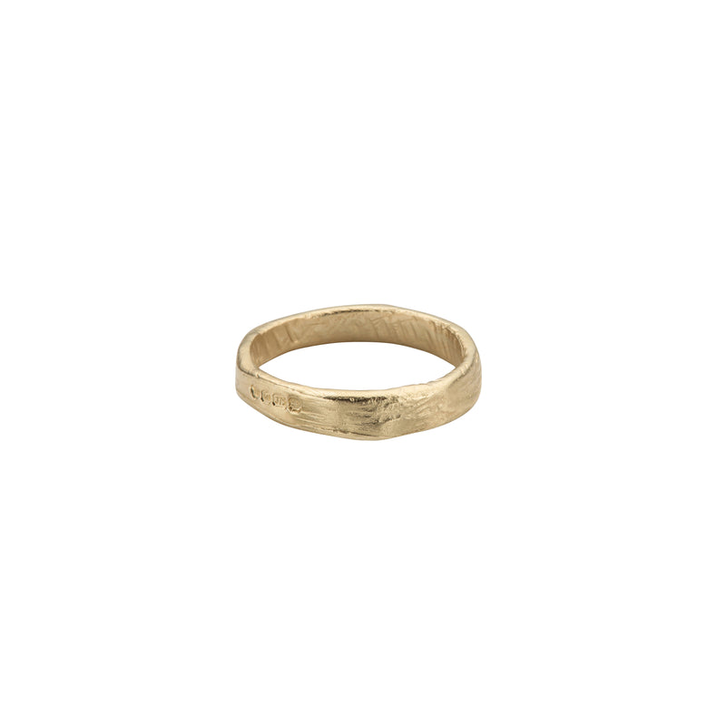 Ladies' 9ct Gold Midi Posey Ring