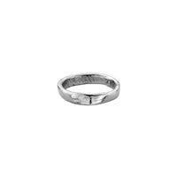 Ladies' Platinum Midi Posey Ring