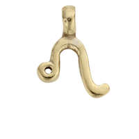 Gold Horoscope & Birthstone Charm