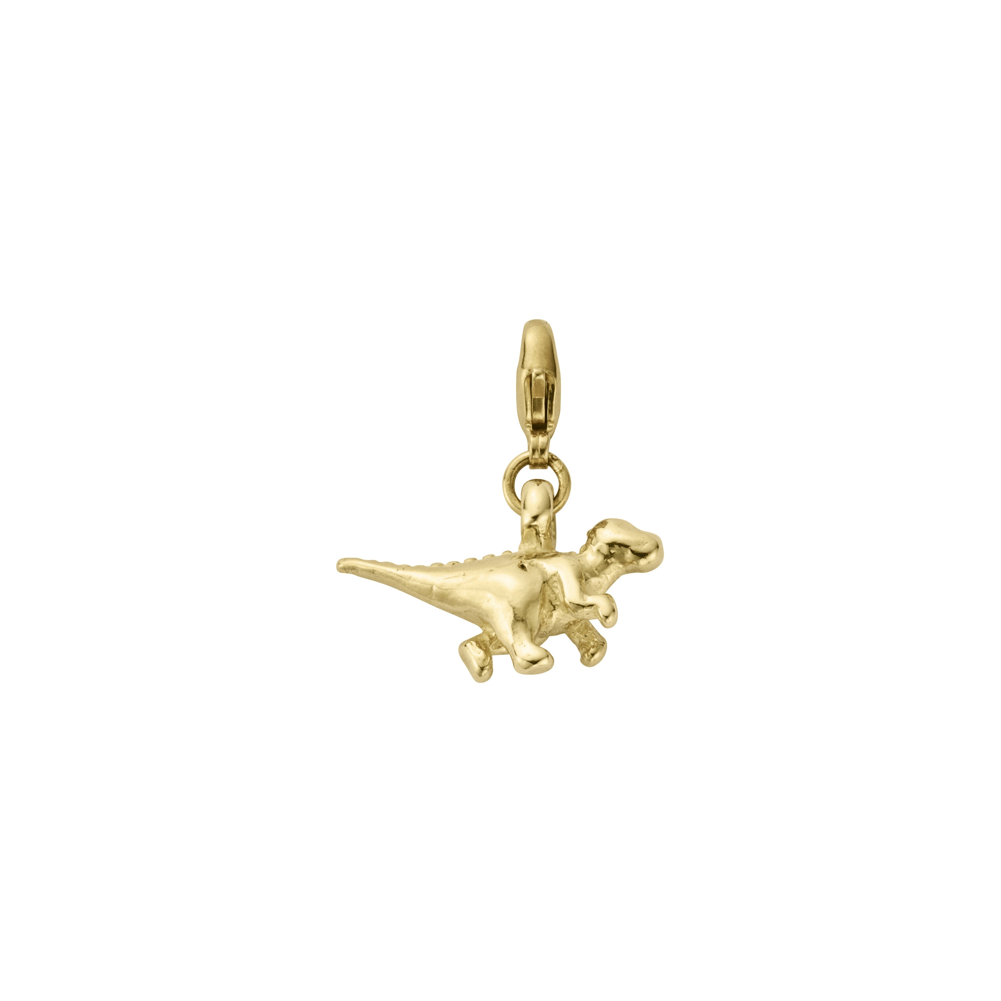Gold Dinosaur Lobster Charm