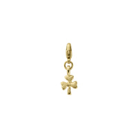 Gold Baby Shamrock Lobster Charm